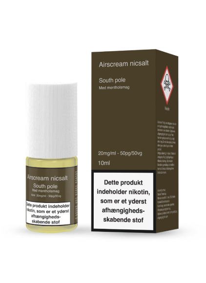 Airscream Nicsalt South Pole 10 ml 50/50 20mg