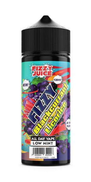 Fizzy Blackcurrant Liquorice 120ML