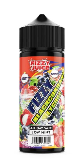 Fizzy Blackcurrant Lychee 120ML