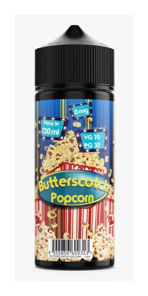 Fizzy Butterscotch Popcorn 120ML