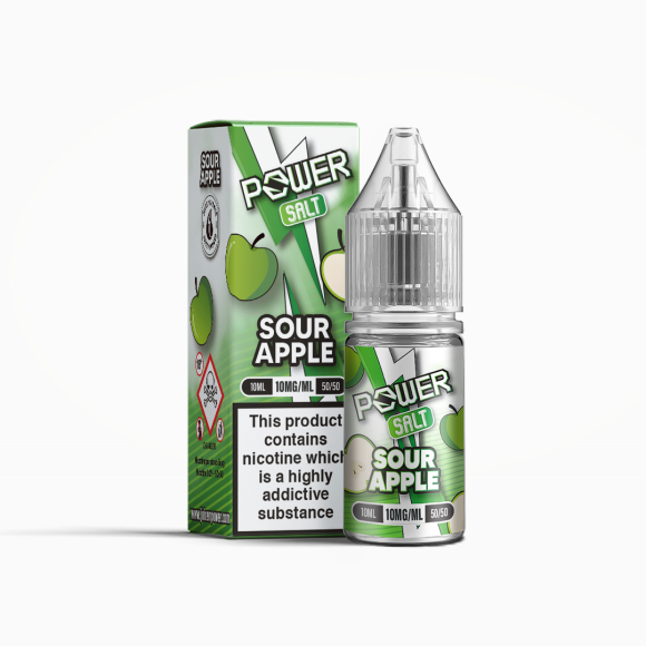 Juice N Power Salt Sour Apple 10 ml 10mg