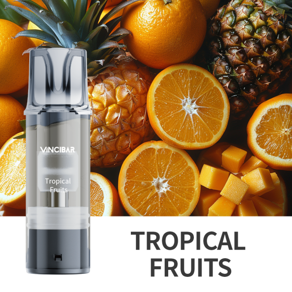ZoVoo Vincibar Pro Pod Tropical Fruits 20 mg SE (2 PCS)